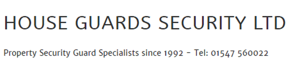 House Guards Security Ltd
